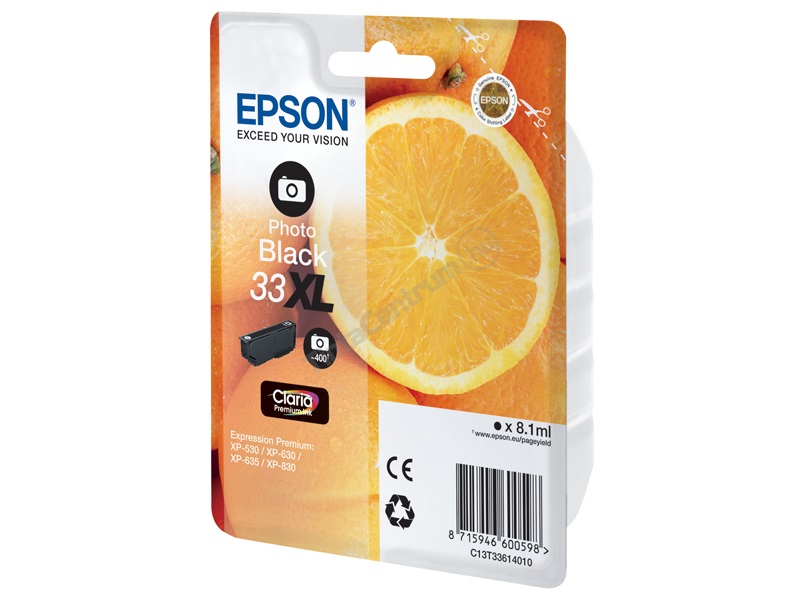 Epson Xl T Fot Fekete Eredeti Tintapatron Tintacentrum Hu