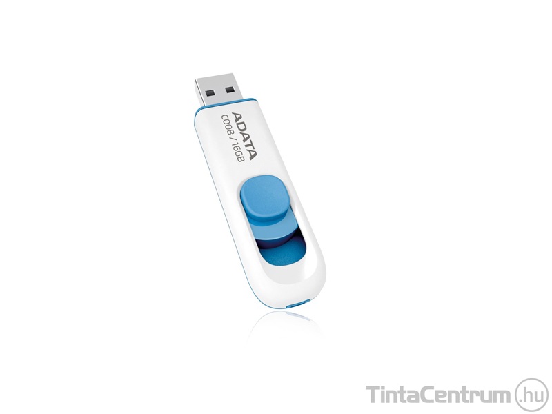 ADATA pendrive, 16GB, USB 2.0, "C008", fehér