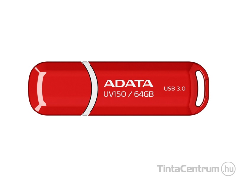 ADATA pendrive, 64GB, USB 3.1, "UV150", piros