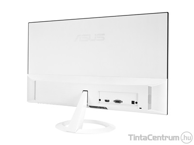 ASUS 23" IPS monitor, "VZ239HE-W", 1920x1080, 16:9, 250cd/m2, VGA, HDMI, fehér