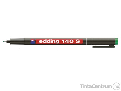 Alkoholos marker, OHP, tűhegy, 0,3mm, EDDING "140S", zöld