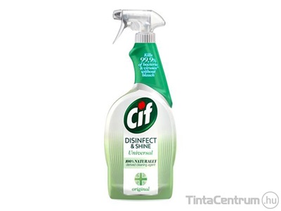 Általános fertőtlenítőszer, szórófejes, 0,75l, CIF "Disinfect&Shine"