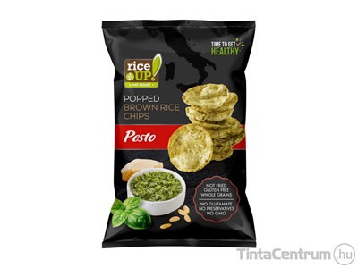 Barnarizs chips, 60g, RICE UP, pesto