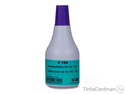 Bélyegzőfesték, 50ml, IMN "N 196", lila