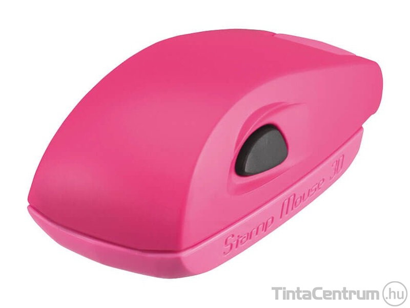 Bélyegzőház, COLOP "Stamp Mouse 30", pink ház, fekete párnával