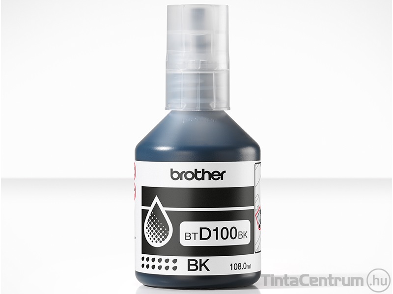 Brother BTD100BK fekete [7500 oldal] eredeti utántöltő tinta