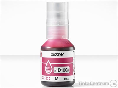 Brother BTD100M magenta [5000 oldal] eredeti utántöltő tinta