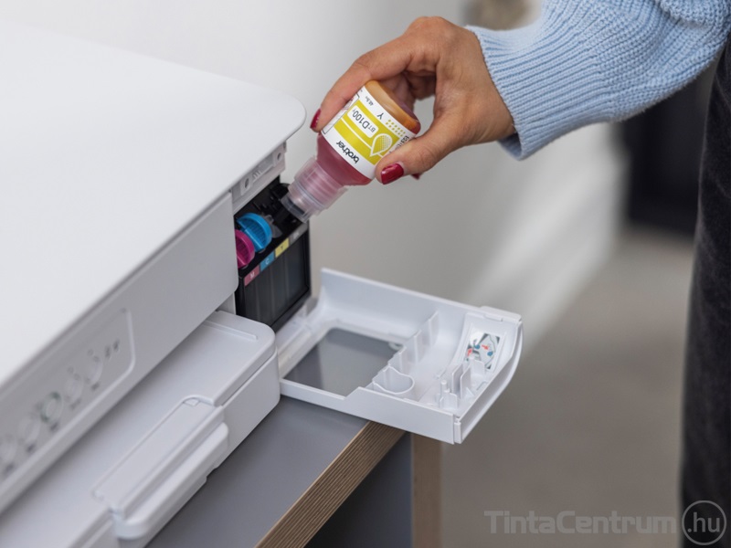 Brother BTD100Y sárga [5000 oldal] eredeti utántöltő tinta