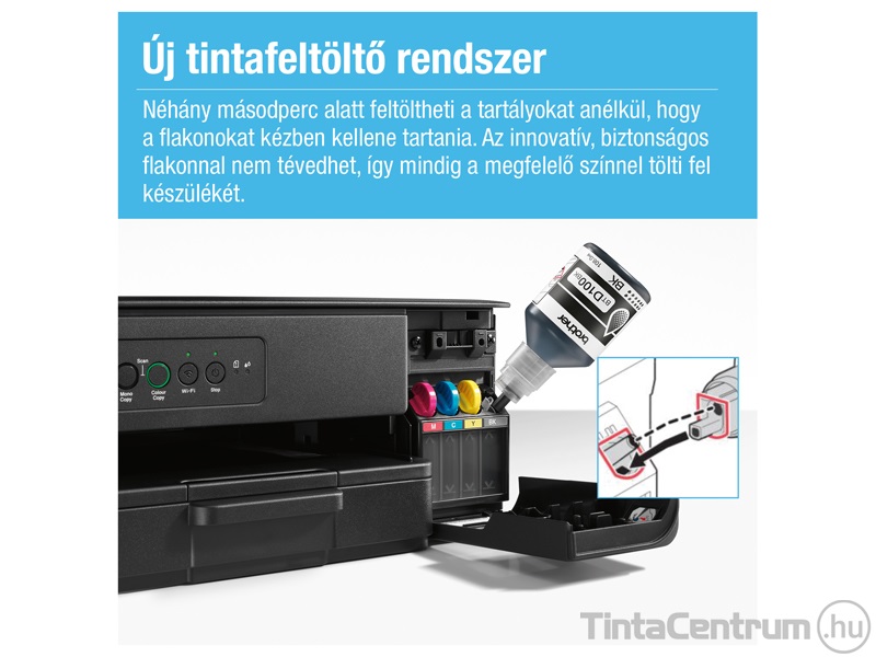 Brother DCP-T430W Ink Benefit Plus multifunkciós színes nyomtató