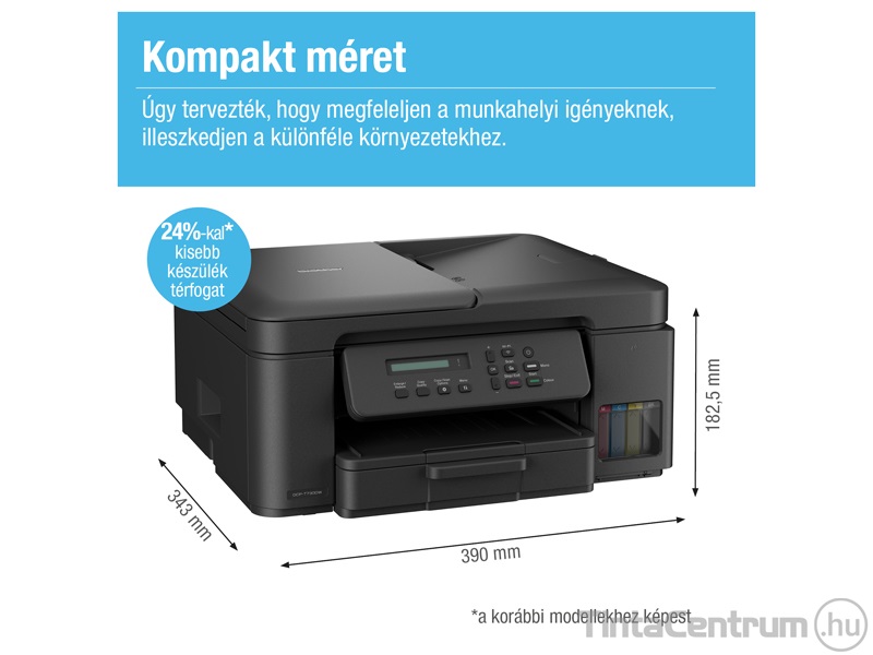 Brother DCP-T730DW Ink Benefit Plus multifunkciós színes nyomtató