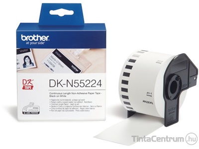 Brother DK-N55224 (54mm x 30,48m, folyamatos, nem öntapadó) eredeti papírszalag