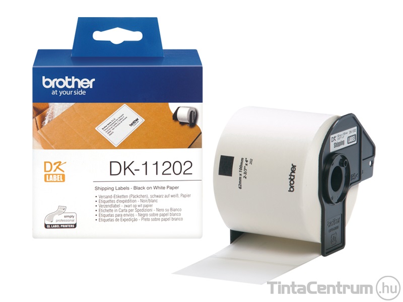 Brother DK-11202 (62mm x 100mm, 300db) eredeti etikett