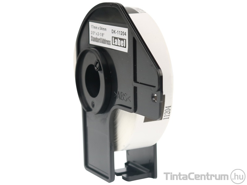 Brother DK-11204 (17mm x 54mm, 400db) kompatibilis etikett