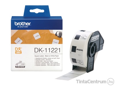 Brother DK-11221 (23mm x 23mm, 1000db) eredeti etikett