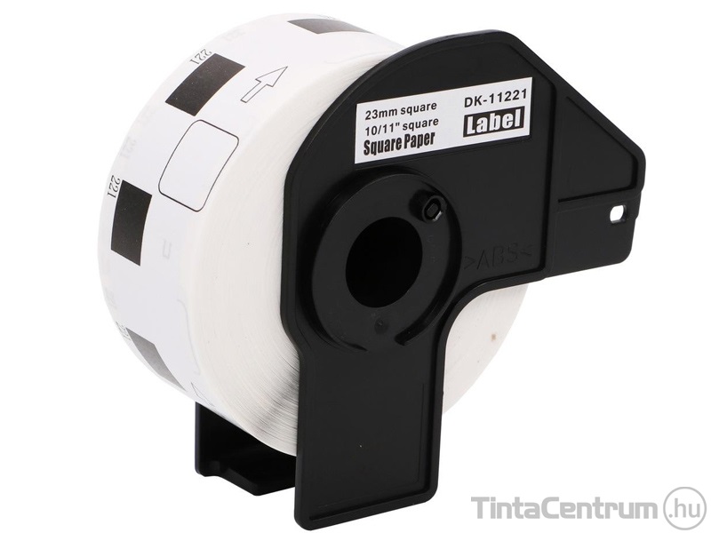 Brother DK-11221 (23mm x 23mm, 1000db) kompatibilis etikett
