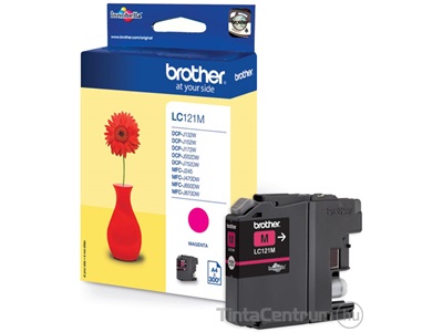 Brother LC121M magenta eredeti tintapatron