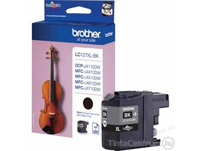 Brother LC127XL fekete eredeti tintapatron