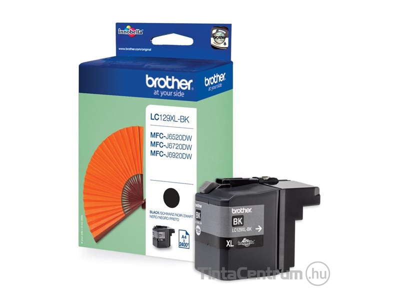 Brother LC129XL-BK fekete eredeti tintapatron