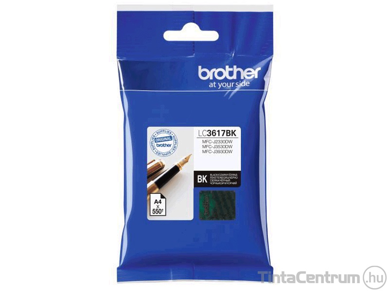 Brother LC3617BK fekete eredeti tintapatron