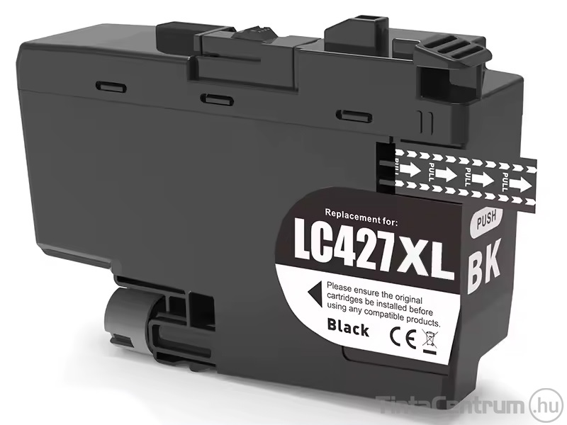 Brother LC427XLBK fekete kompatibilis tintapatron