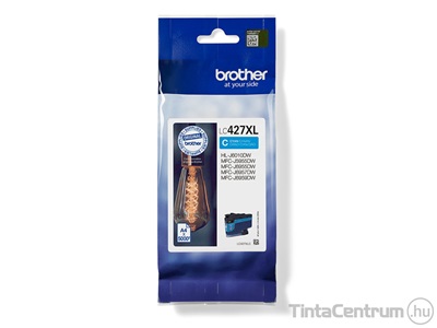 Brother LC427XLC ciánkék eredeti tintapatron