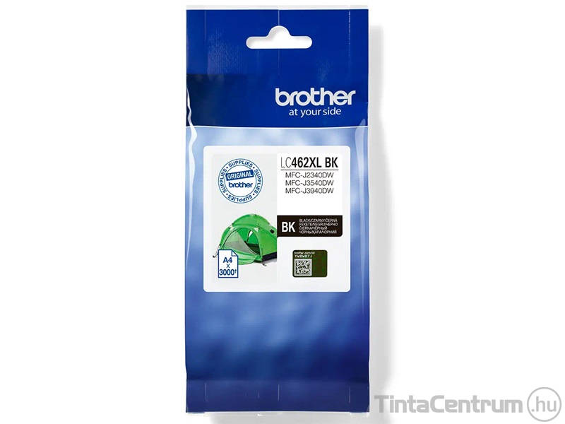 Brother LC462XLBK fekete eredeti tintapatron