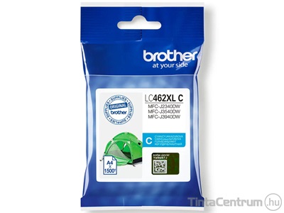 Brother LC462XLC ciánkék eredeti tintapatron