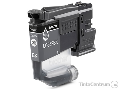 Brother LC552BK fekete eredeti tintapatron