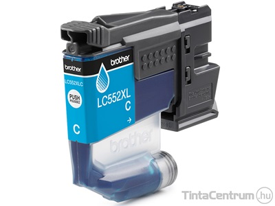 Brother LC552XLC ciánkék eredeti tintapatron