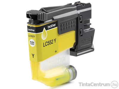 Brother LC552Y sárga eredeti tintapatron