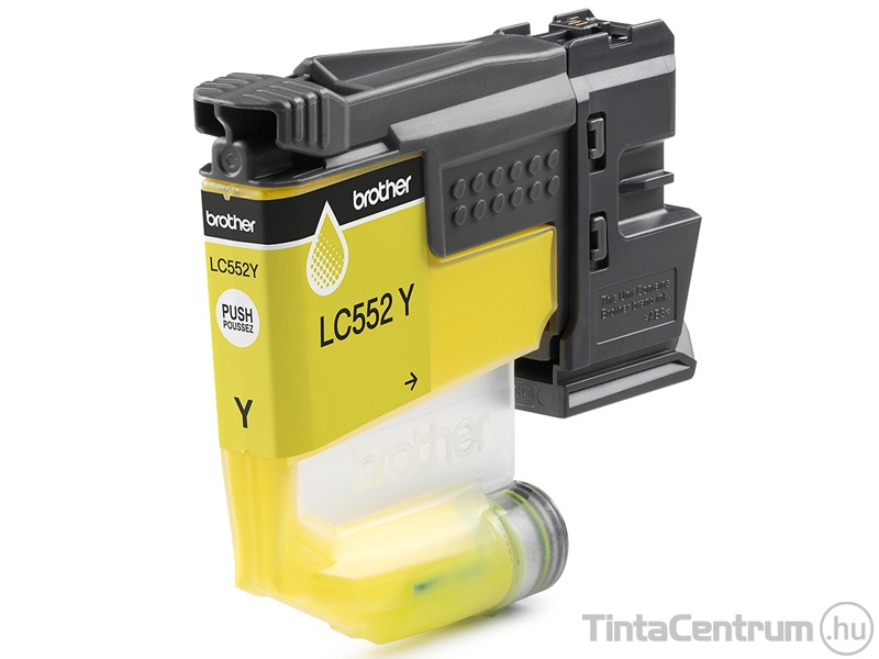 Brother LC552Y sárga eredeti tintapatron