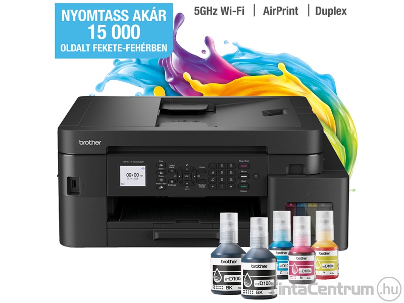 Brother MFC-T930DW Ink Benefit Plus multifunkciós színes nyomtató