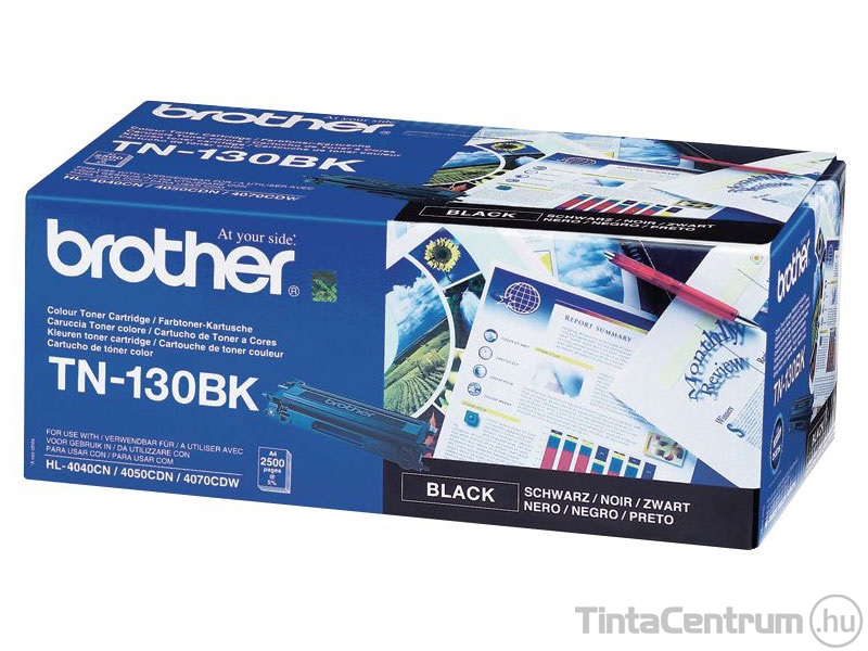 Brother TN-130BK fekete [2500 oldal] eredeti toner