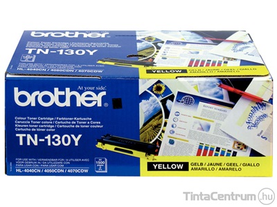 Brother TN-130Y sárga [2500 oldal] eredeti toner