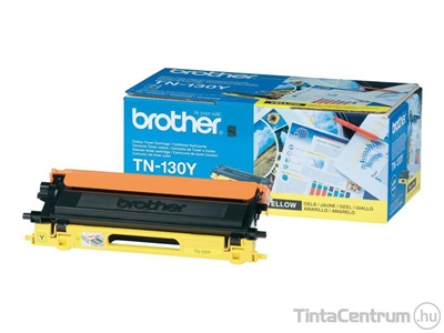 Brother TN-130Y sárga [2500 oldal] eredeti toner