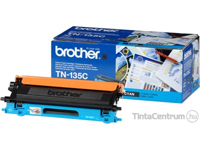 Brother TN-135C ciánkék [4000 oldal] eredeti toner