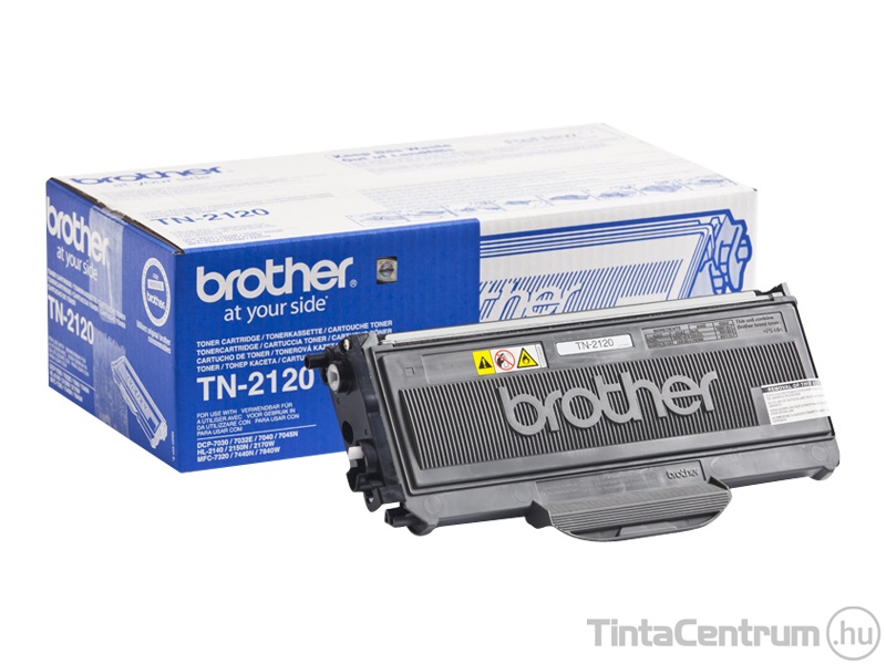 Brother TN-2120 fekete [2600 oldal] eredeti toner