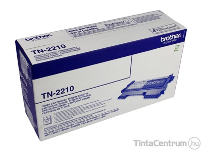 Brother TN-2210 fekete [1200 oldal] eredeti toner