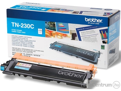 Brother TN-230C ciánkék [1400 oldal] eredeti toner