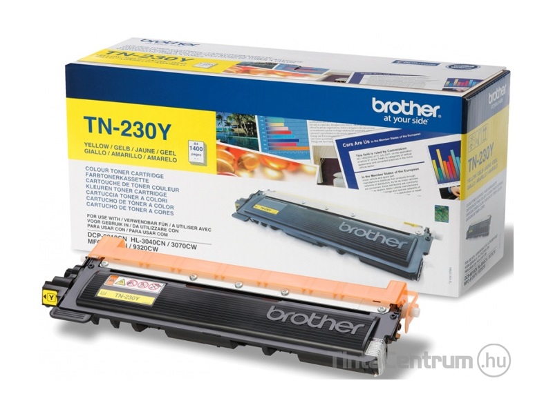 Brother TN-230Y sárga [1400 oldal] eredeti toner