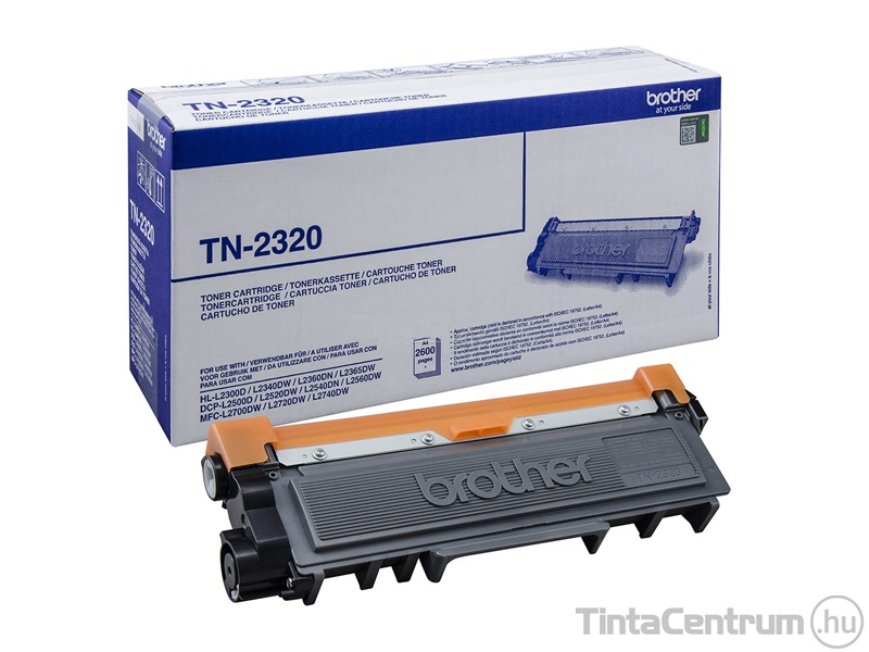 Brother TN-2320 fekete [2600 oldal] eredeti toner