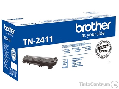 Brother TN-2411 fekete [1200 oldal] eredeti toner