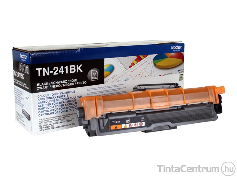 Brother TN-241BK fekete [2500 oldal] eredeti toner