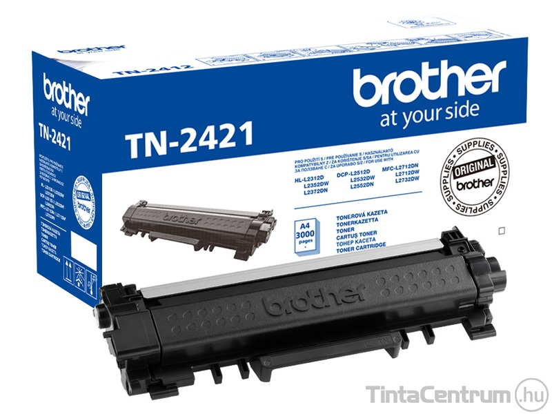 Brother TN-2421 fekete [3000 oldal] eredeti toner