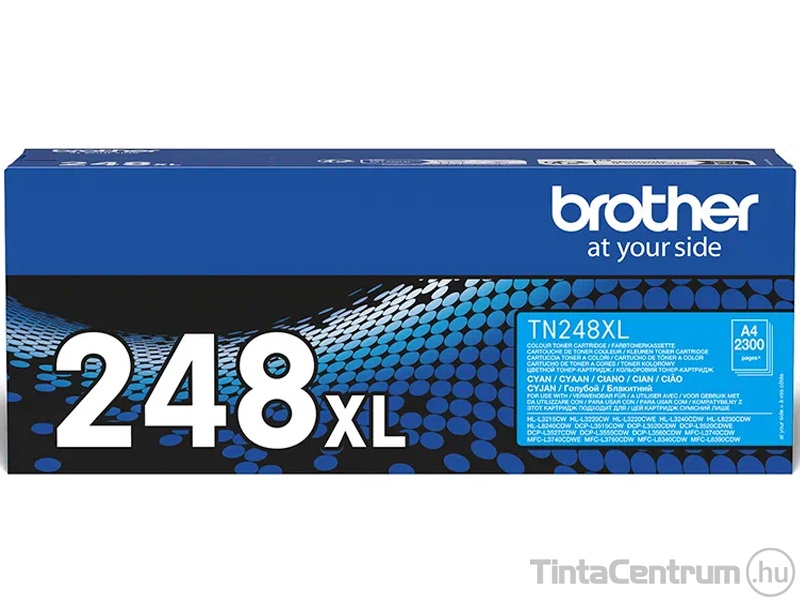 Brother TN-248CXL ciánkék [2300 oldal] eredeti toner