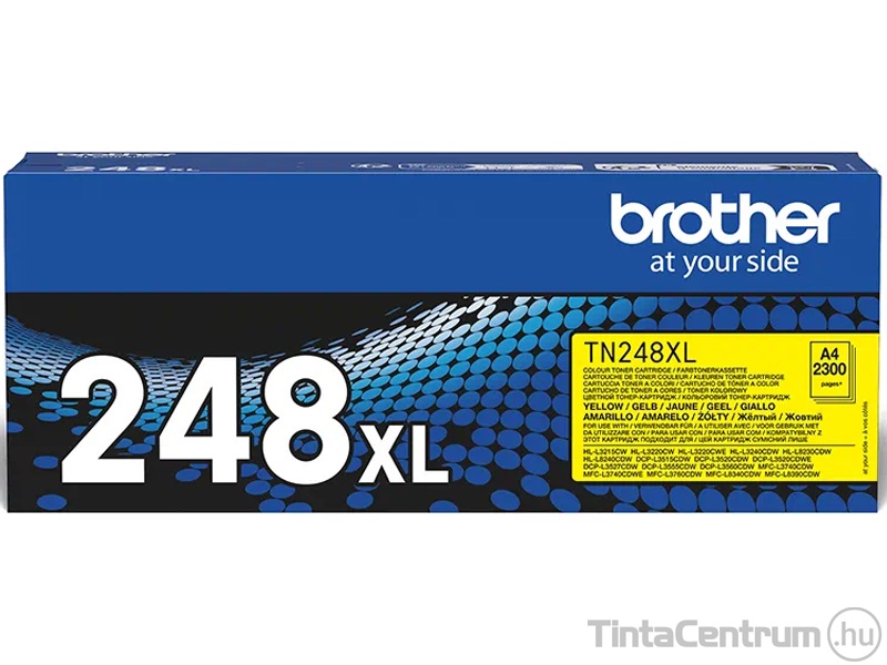 Brother TN-248YXL sárga [2300 oldal] eredeti toner