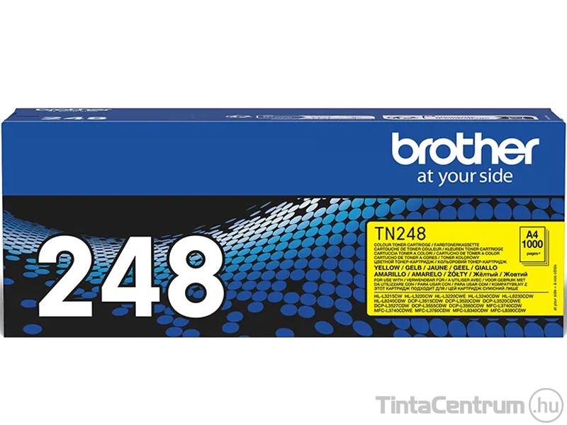 Brother TN-248Y sárga [1000 oldal] eredeti toner