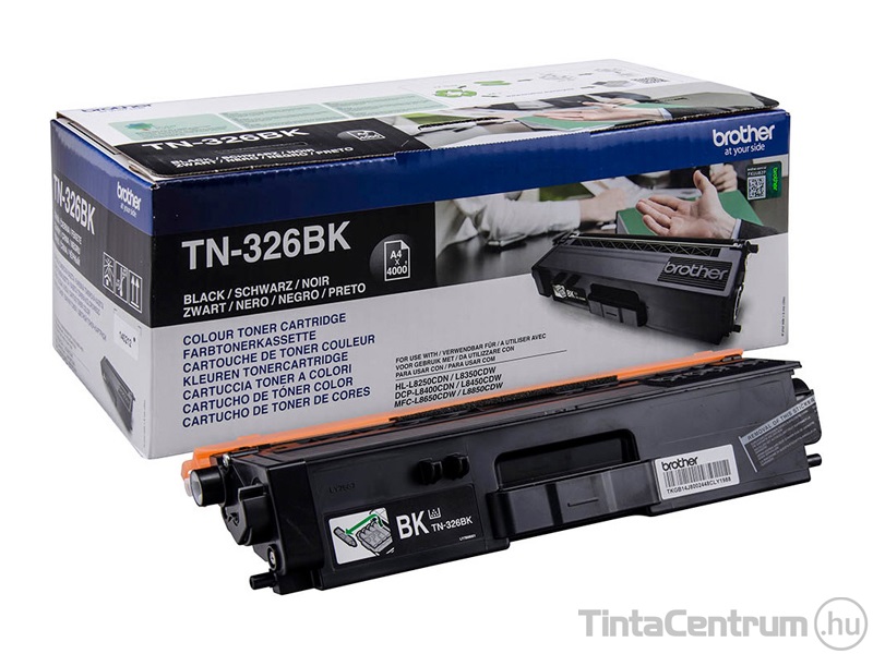 Brother TN-326BK fekete [4000 oldal] eredeti toner