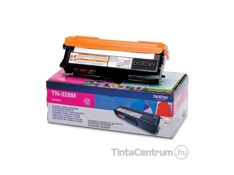 Brother TN-328M magenta [6000 oldal] eredeti toner