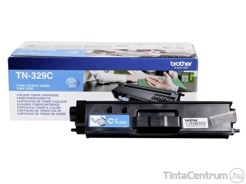 Brother TN-329C ciánkék [6000 oldal] eredeti toner